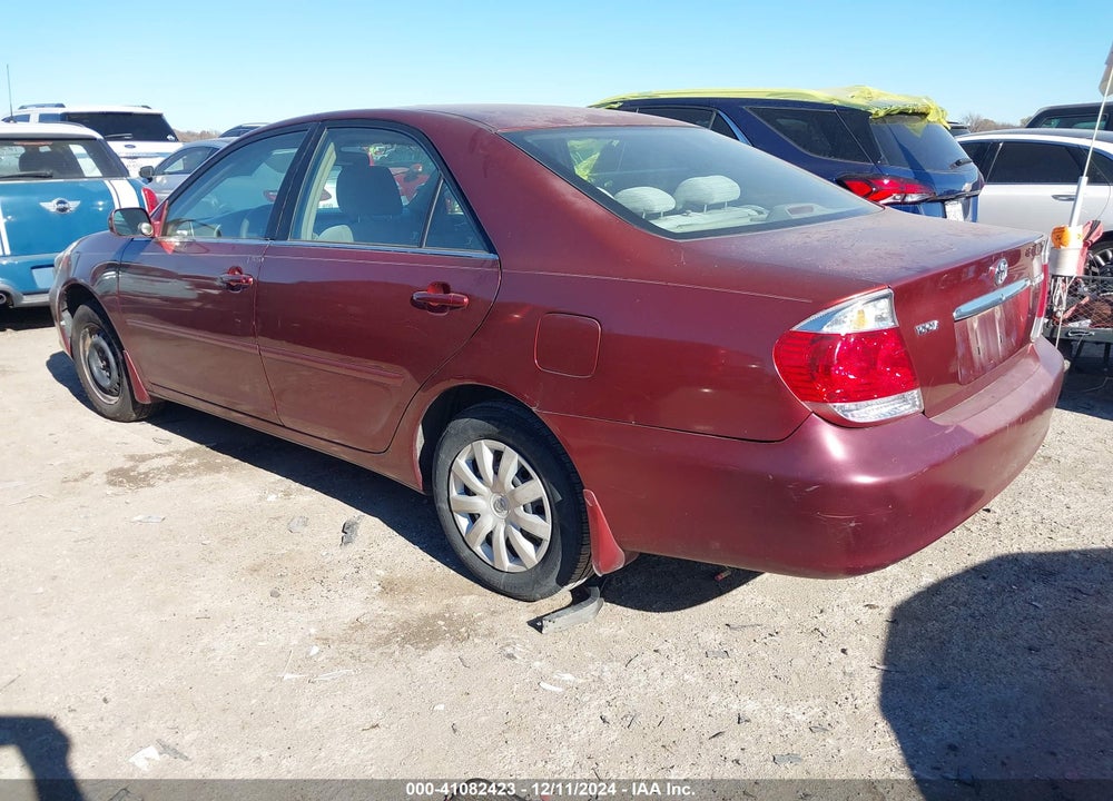 2005 TOYOTA CAMRY LE VIN: 4T1BE32K85U398211