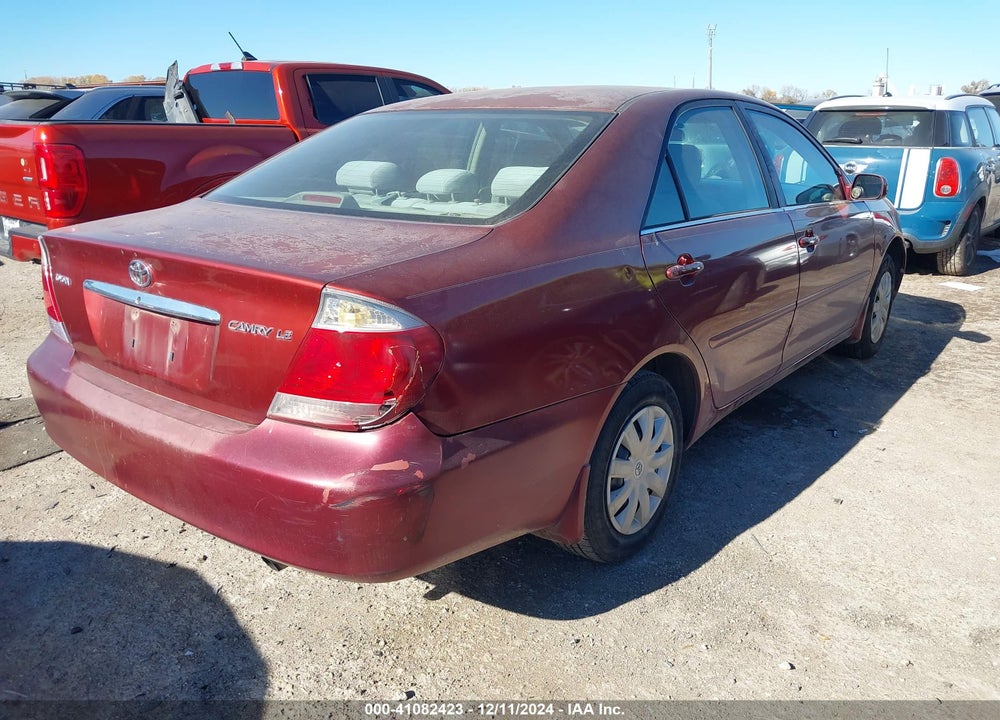 2005 TOYOTA CAMRY LE VIN: 4T1BE32K85U398211