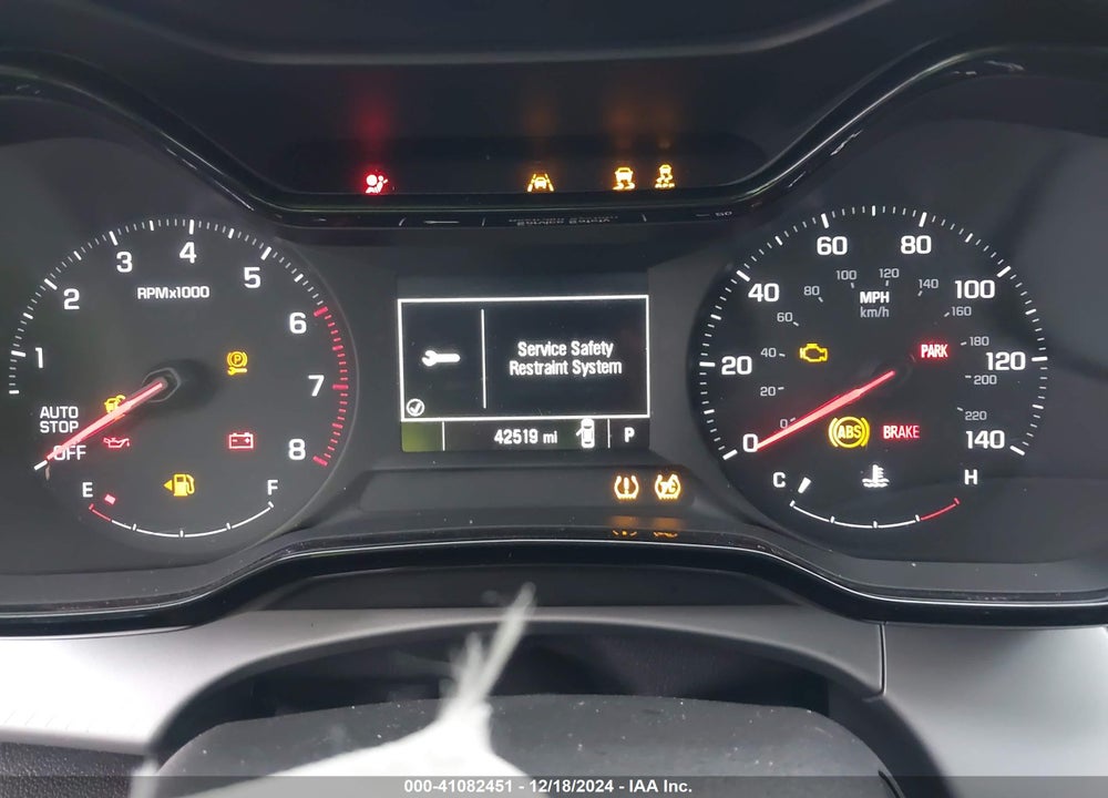 2024 CHEVROLET TRAX FWD SP VIN: KL77LFE23RC075447