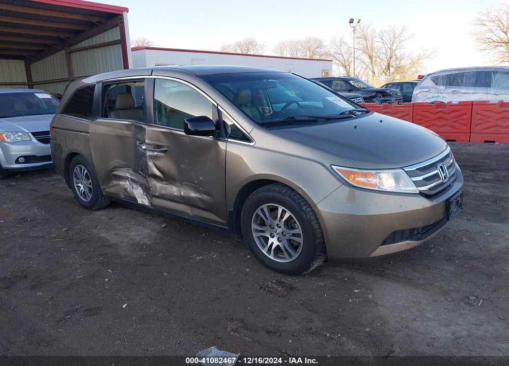 2011 HONDA ODYSSEY EX-L VIN: 5FNRL5H69BB018201