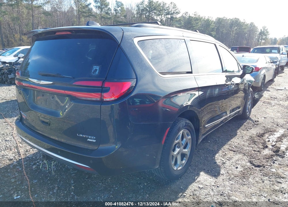 2022 CHRYSLER PACIFICA LIMITED AWD VIN: 2C4RC3GG7NR167181