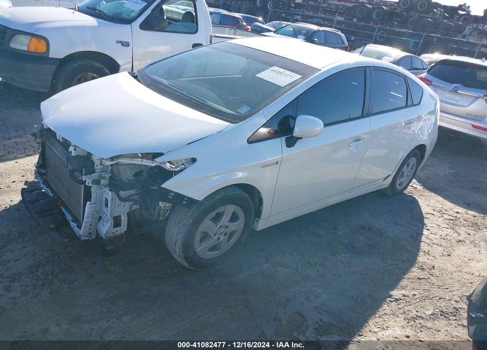2010 TOYOTA PRIUS II VIN: JTDKN3DUXA5221621