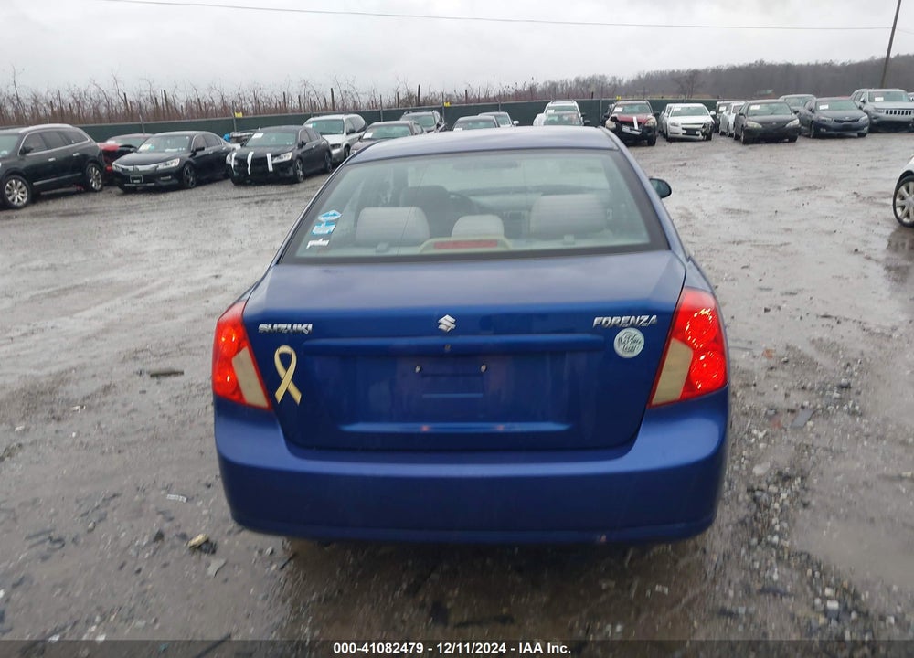 2008 SUZUKI FORENZA CONVENIENCE/POPULAR VIN: KL5JD56Z98K889611