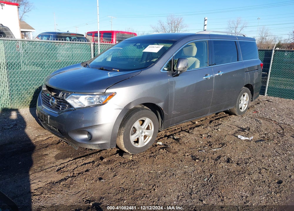 2017 NISSAN QUEST SV VIN: JN8AE2KP5H9167171