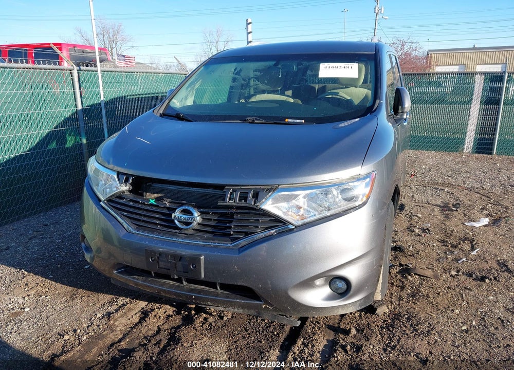 2017 NISSAN QUEST SV VIN: JN8AE2KP5H9167171