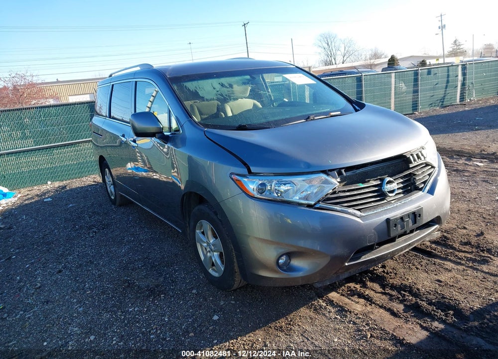 2017 NISSAN QUEST SV VIN: JN8AE2KP5H9167171