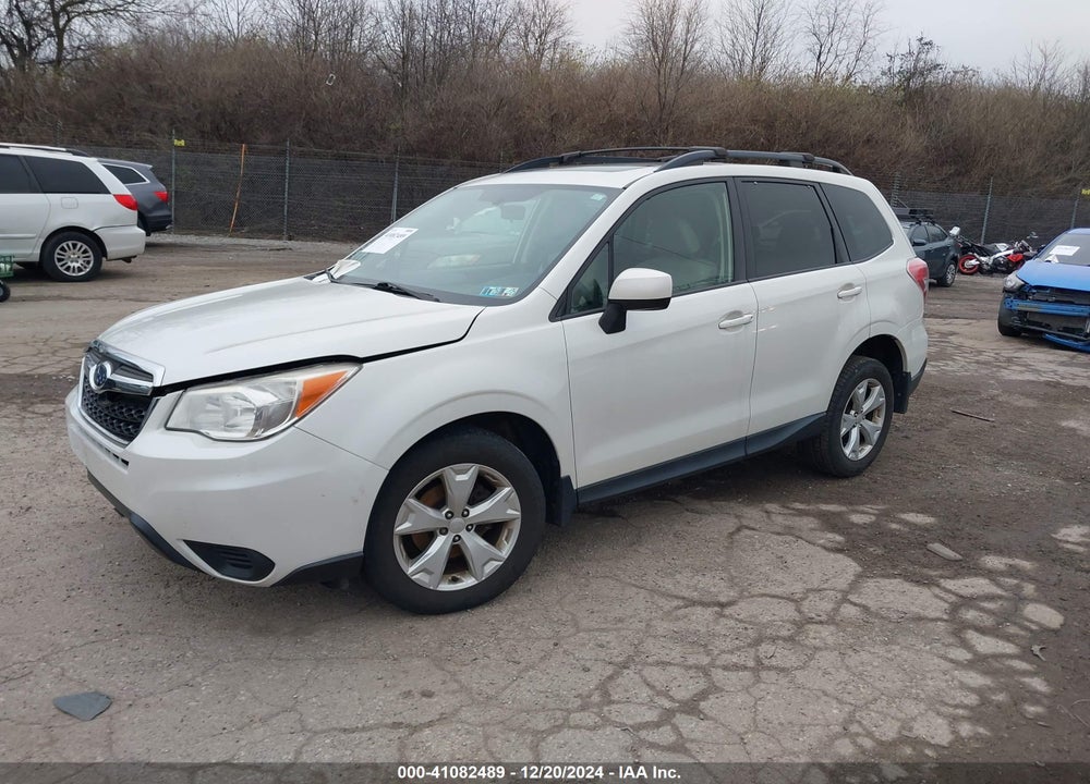 2014 SUBARU FORESTER 2.5I PREMIUM VIN: JF2SJAEC3EH552925