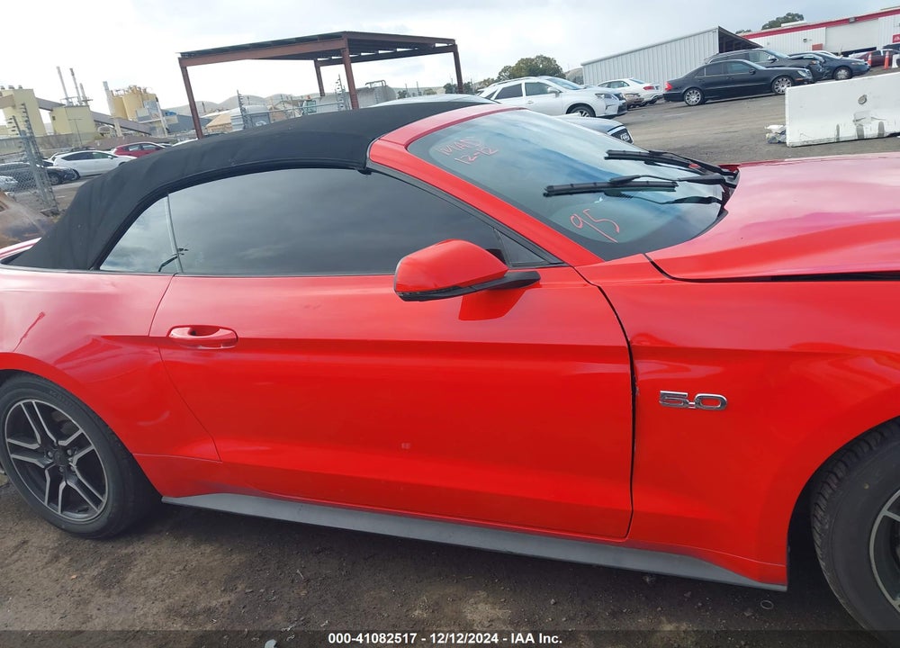 2018 FORD MUSTANG GT PREMIUM VIN: 1FATP8FF9J5118223