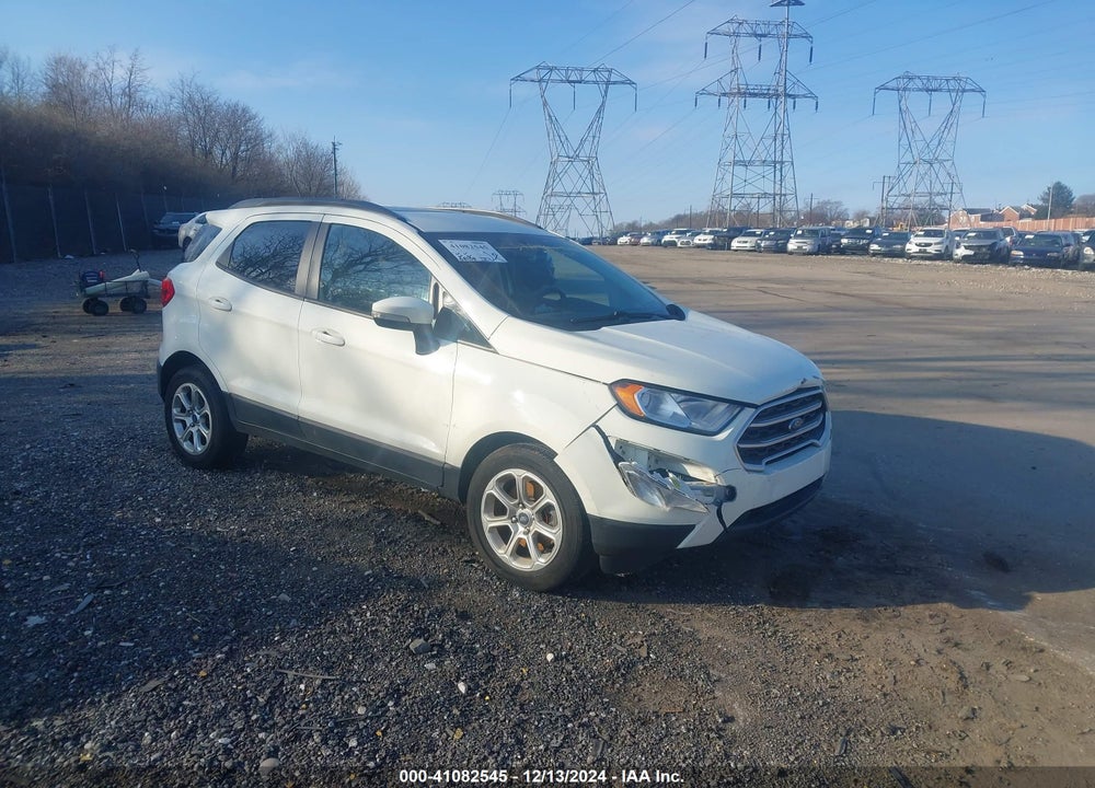 2019 FORD ECOSPORT SE VIN: MAJ3S2GE2KC283982