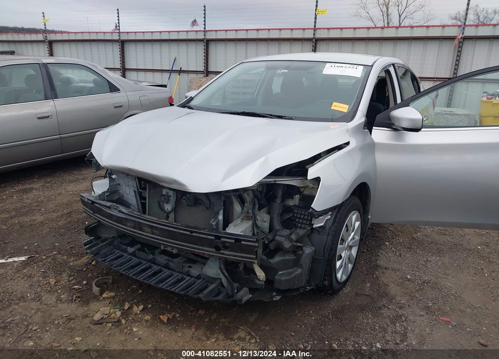 2017 NISSAN SENTRA SV VIN: 3N1AB7AP1HY227883