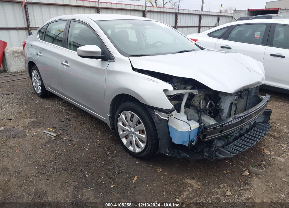 2017 NISSAN SENTRA SV VIN: 3N1AB7AP1HY227883