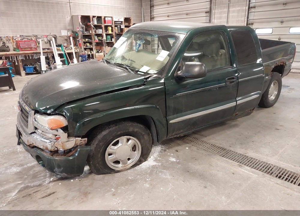 2003 GMC SIERRA 1500 SLE VIN: 2GTEK19T031377861