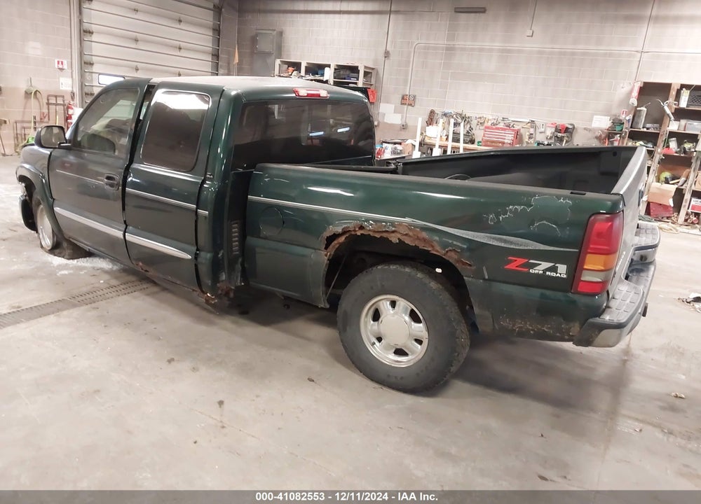 2003 GMC SIERRA 1500 SLE VIN: 2GTEK19T031377861