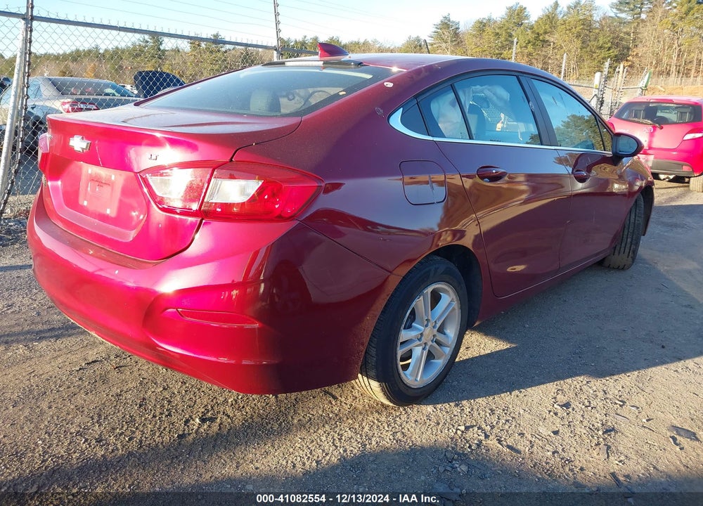 2018 CHEVROLET CRUZE LT AUTO VIN: 1G1BE5SM6J7110446