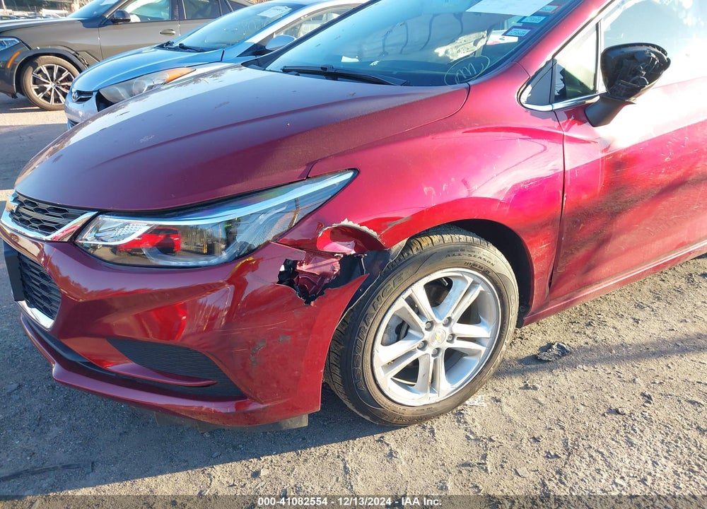 2018 CHEVROLET CRUZE LT AUTO VIN: 1G1BE5SM6J7110446