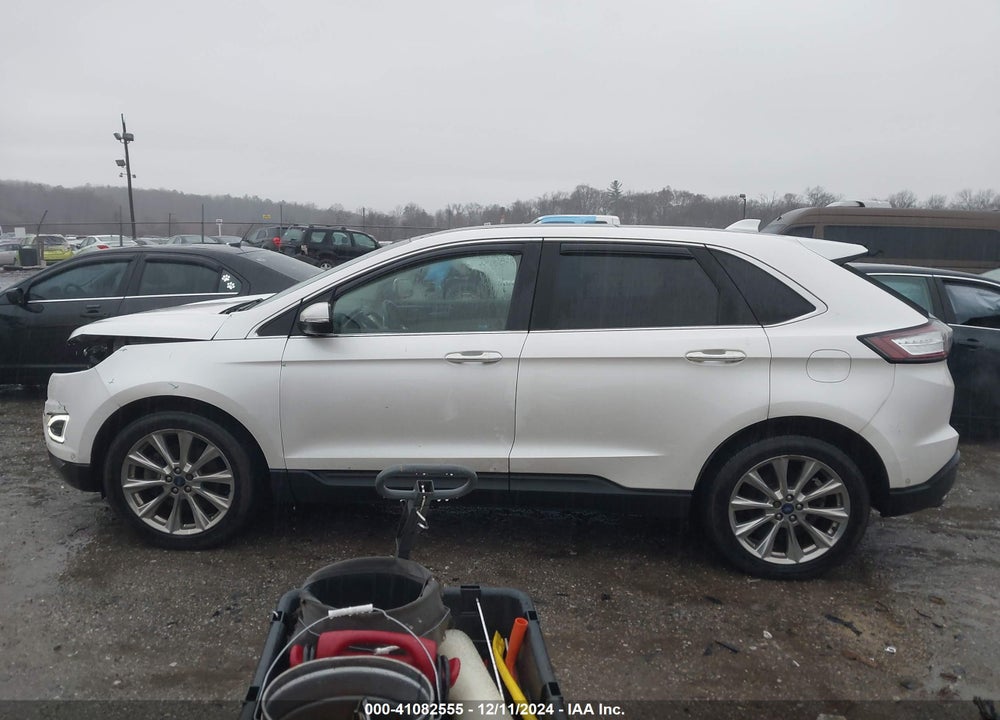 2017 FORD EDGE TITANIUM VIN: 2FMPK4K86HBC52375