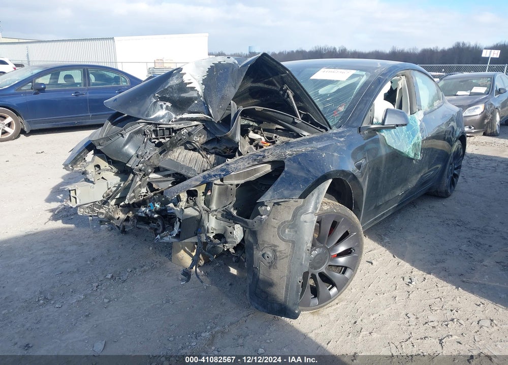 2022 TESLA MODEL 3 PERFORMANCE DUAL MOTOR ALL-WHEEL DRIVE VIN: 5YJ3E1EC6NF112642