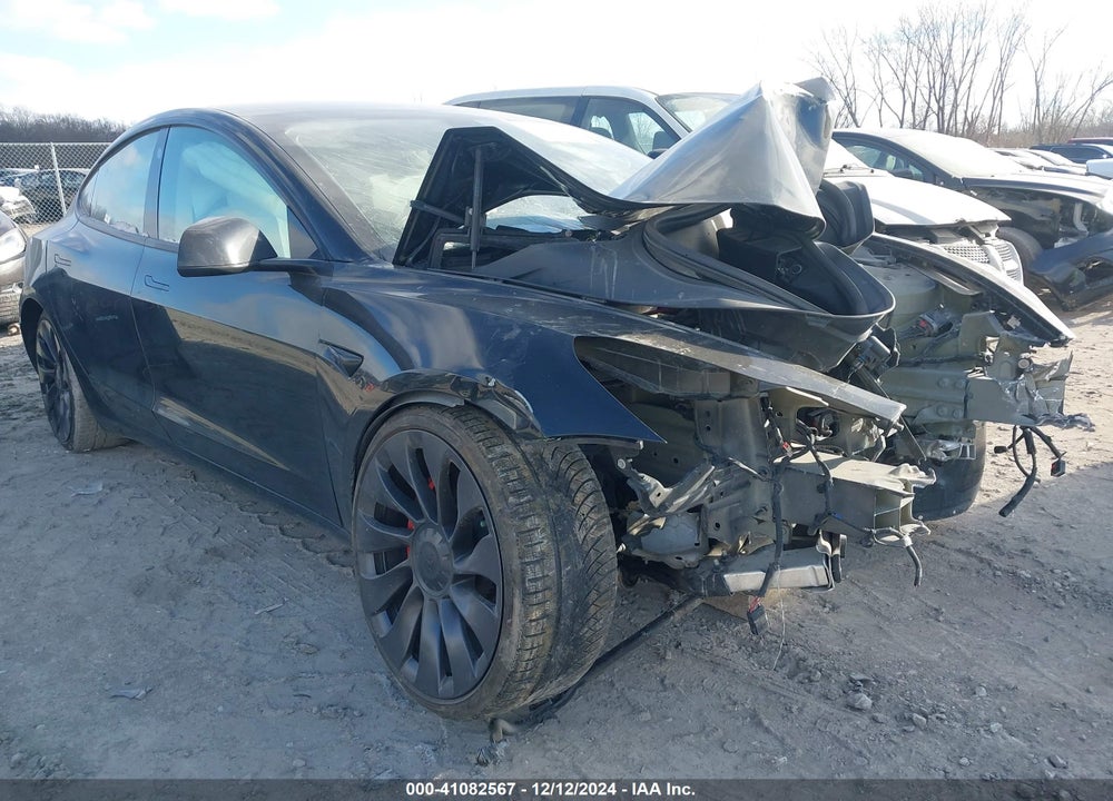 2022 TESLA MODEL 3 PERFORMANCE DUAL MOTOR ALL-WHEEL DRIVE VIN: 5YJ3E1EC6NF112642