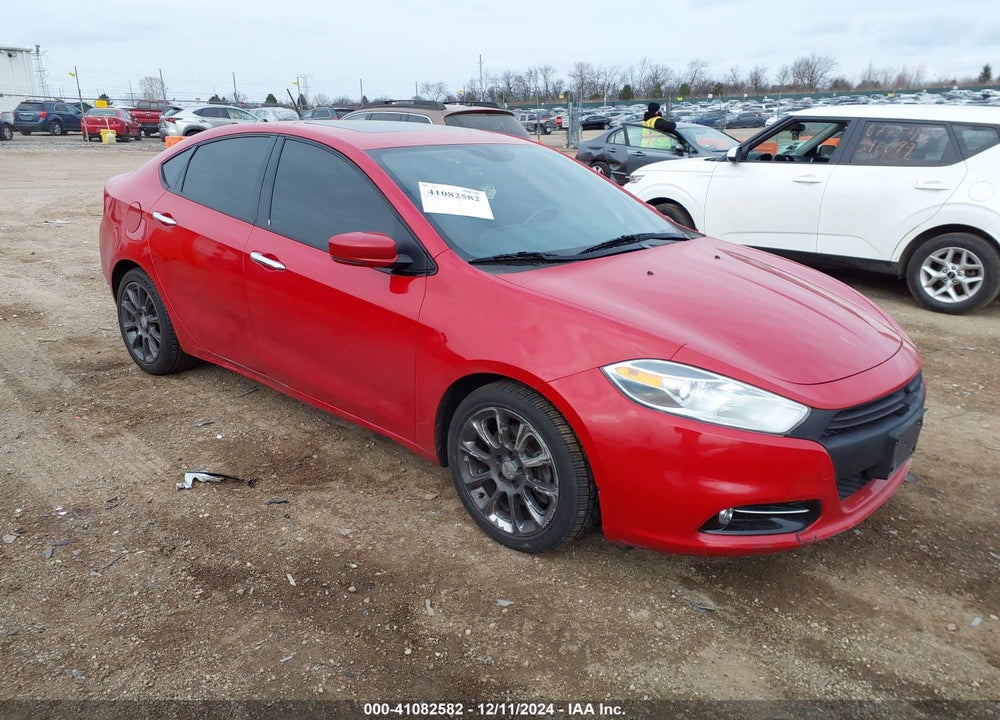 2013 DODGE DART LIMITED VIN: 1C3CDFCHXDD319916