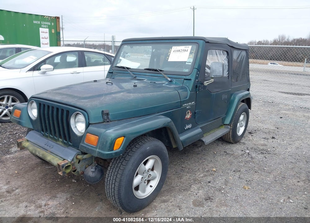 1999 JEEP WRANGLER SAHARA VIN: 1J4FY49S7XP470312