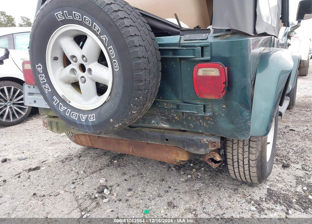 1999 JEEP WRANGLER SAHARA VIN: 1J4FY49S7XP470312