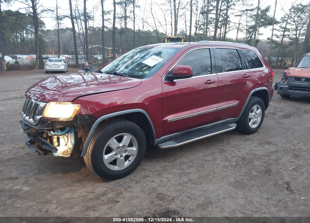 2012 JEEP GRAND CHEROKEE LAREDO VIN: 1C4RJFAG1CC214212
