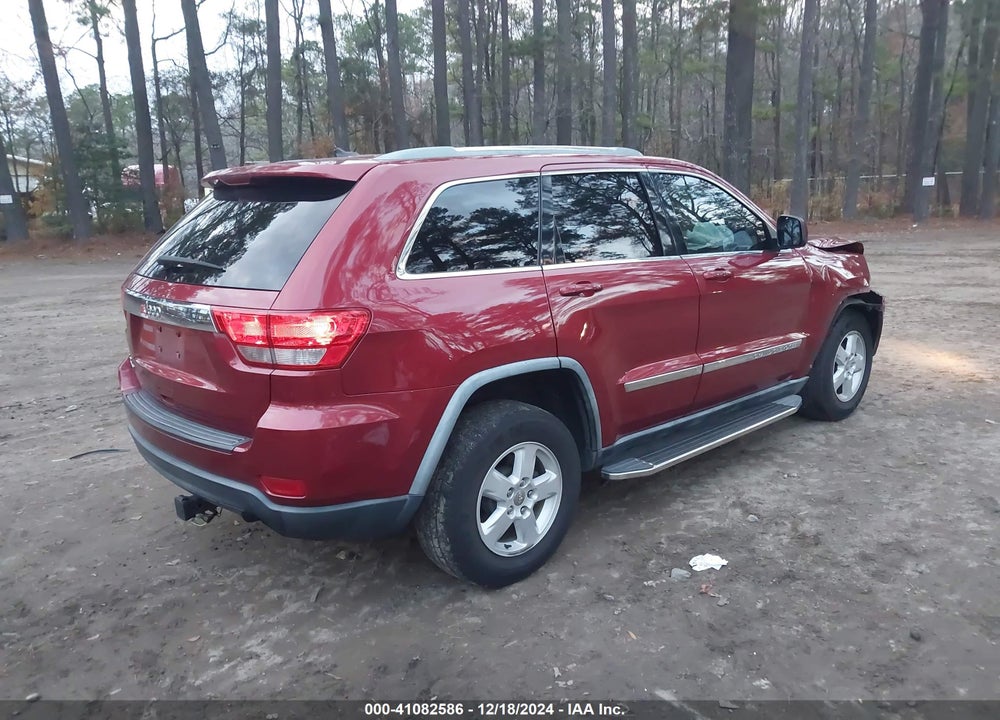 2012 JEEP GRAND CHEROKEE LAREDO VIN: 1C4RJFAG1CC214212