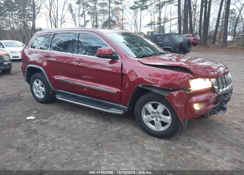 2012 JEEP GRAND CHEROKEE LAREDO VIN: 1C4RJFAG1CC214212