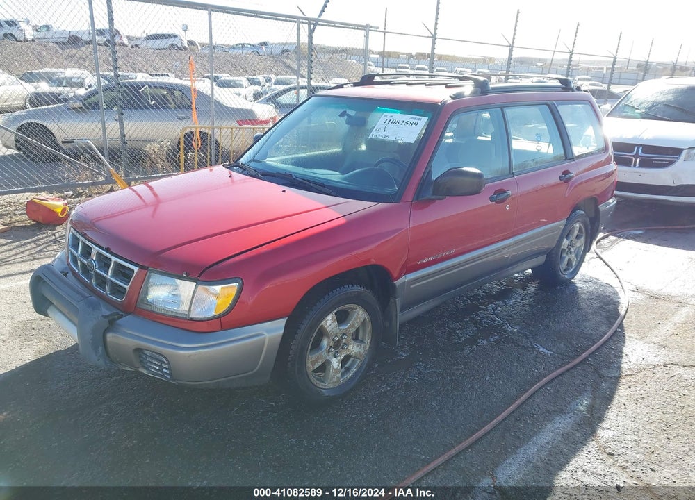 2000 SUBARU FORESTER S VIN: JF1SF6551YG703940