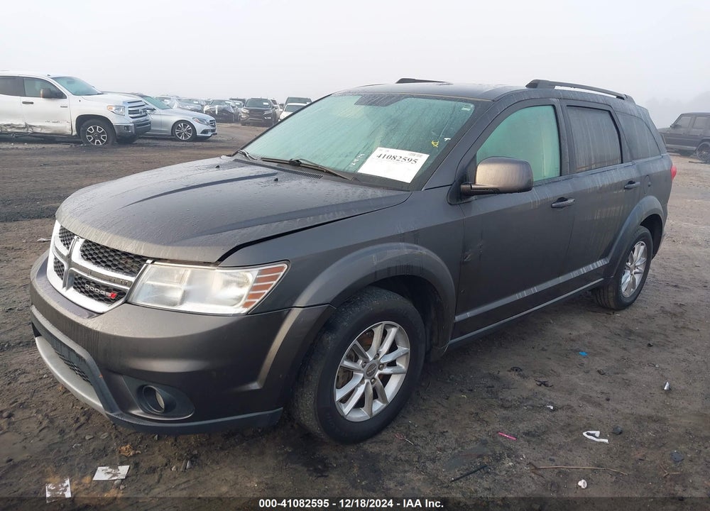 2014 DODGE JOURNEY SXT VIN: 3C4PDCBG8ET189392