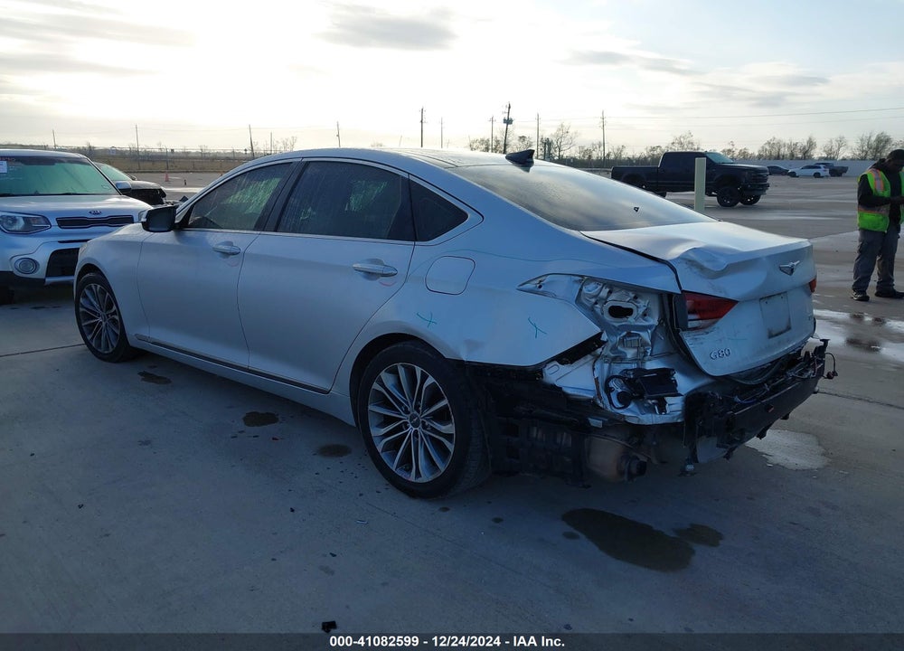 2017 GENESIS G80 VIN: KMHGN4JE5HU169173