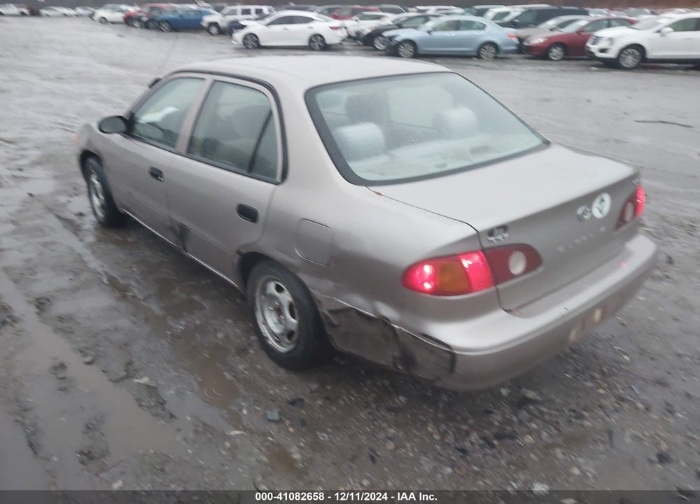 2001 TOYOTA COROLLA CE VIN: 2T1BR12E91C441582