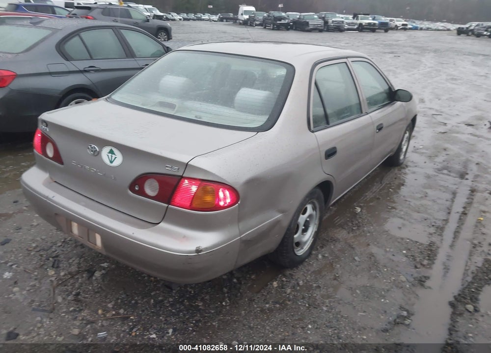 2001 TOYOTA COROLLA CE VIN: 2T1BR12E91C441582