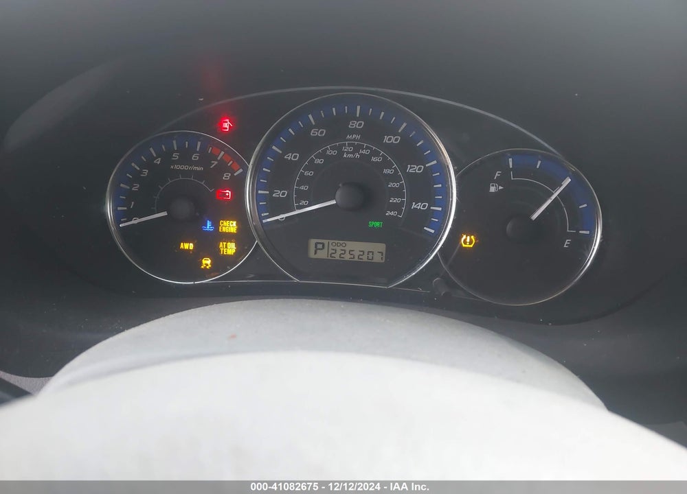 2012 SUBARU FORESTER 2.5X VIN: JF2SHAAC1CH414346