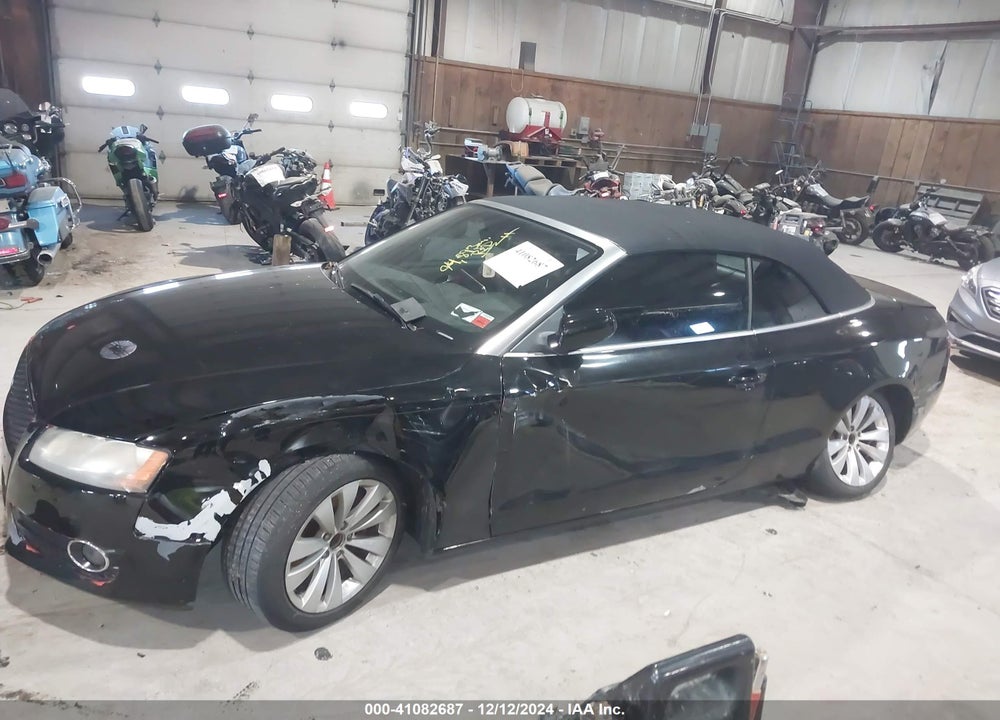 2012 AUDI A5 2.0T PREMIUM VIN: WAUCFAFH0CN004567