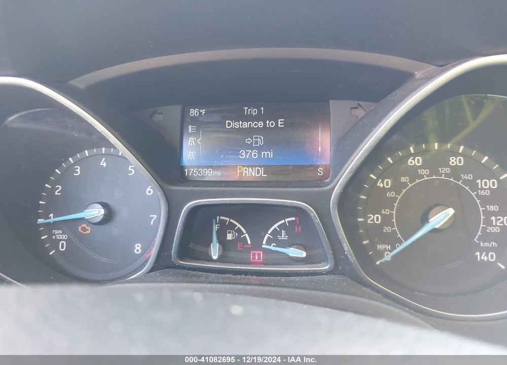 2017 FORD FOCUS SE VIN: 1FADP3F22HL229755