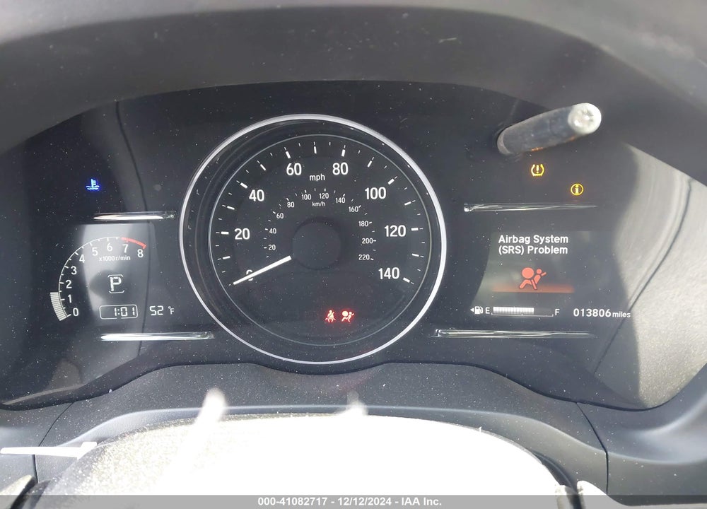2022 HONDA HR-V 2WD EX VIN: 3CZRU5H56NM742880