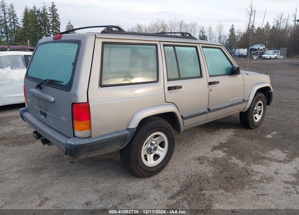 2001 JEEP CHEROKEE SPORT VIN: 1J4FF48S71L588432
