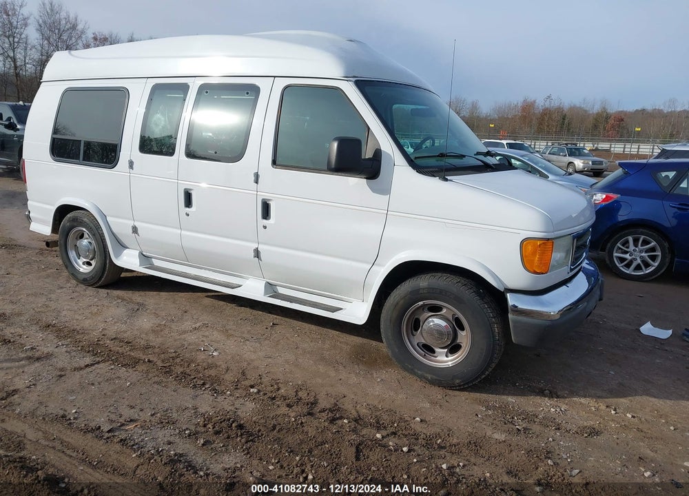 2007 FORD E-150 RECREATIONAL VIN: 1FDNE14L47DA05685