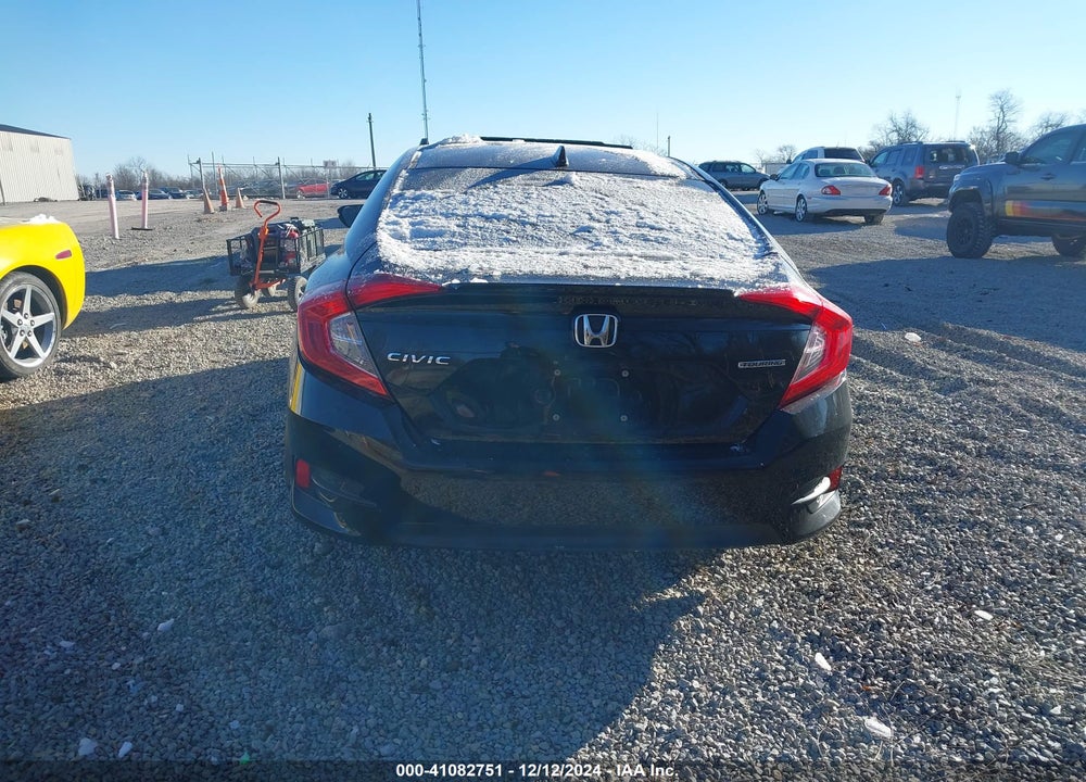 2016 HONDA CIVIC VIN: 19XFC1F95GE028875