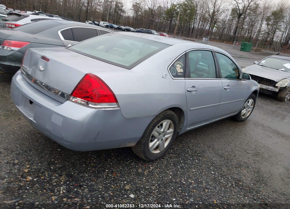 2006 CHEVROLET IMPALA LS VIN: 2G1WB55K769253786