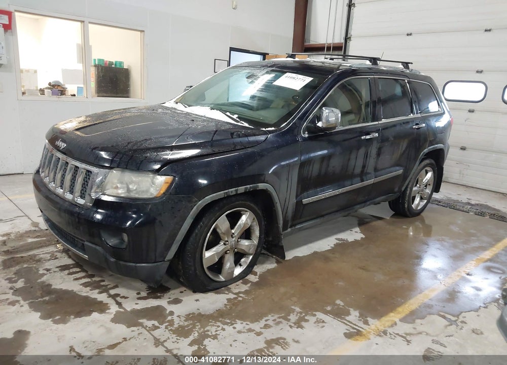 2011 JEEP GRAND CHEROKEE OVERLAND VIN: 1J4RR6GT3BC606758
