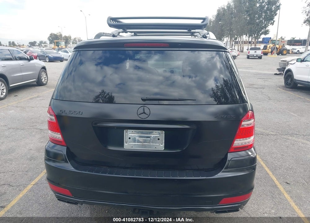 2011 MERCEDES-BENZ GL 550 4MATIC VIN: 4JGBF8GEXBA737397