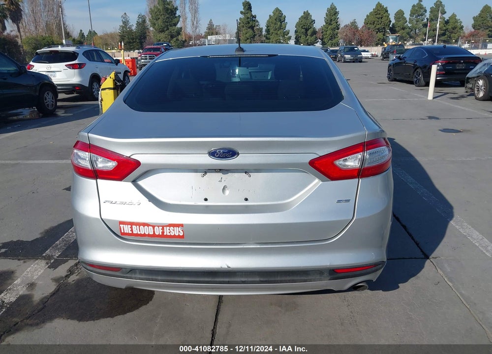 2016 FORD FUSION SE VIN: 3FA6P0H7XGR119908