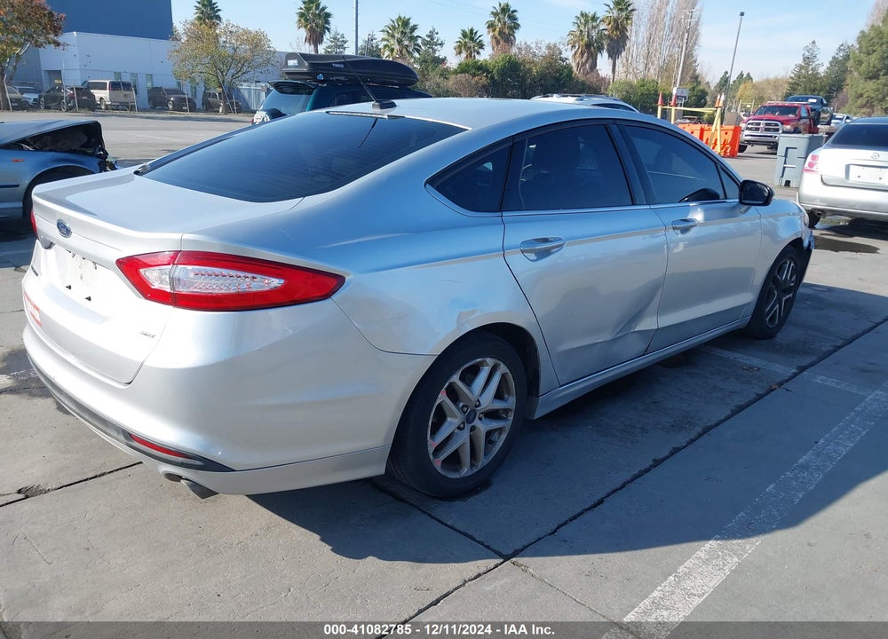 2016 FORD FUSION SE VIN: 3FA6P0H7XGR119908