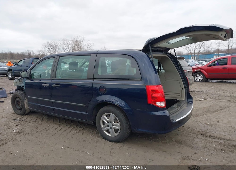 2013 DODGE GRAND CARAVAN AMERICAN VALUE PKG VIN: 2C4RDGBGXDR652571