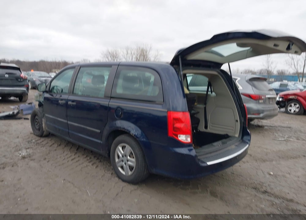 2013 DODGE GRAND CARAVAN AMERICAN VALUE PKG VIN: 2C4RDGBGXDR652571