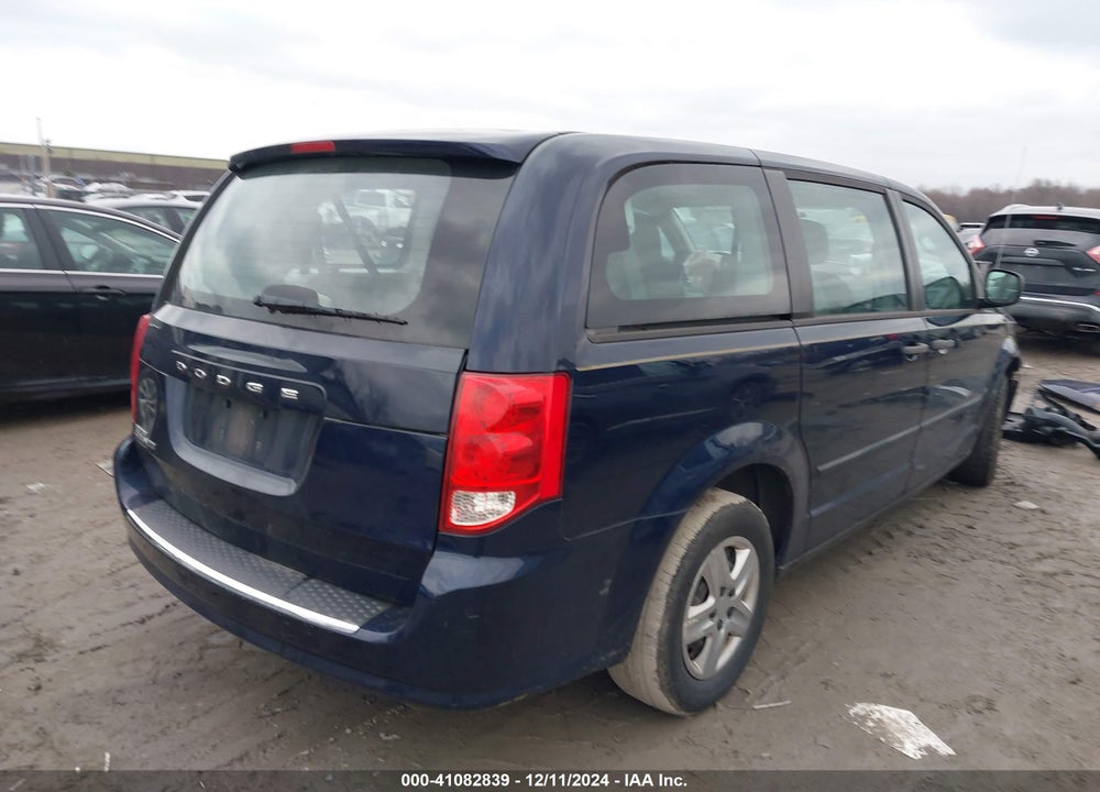 2013 DODGE GRAND CARAVAN AMERICAN VALUE PKG VIN: 2C4RDGBGXDR652571