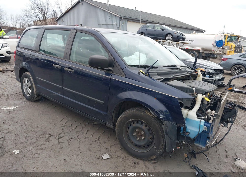 2013 DODGE GRAND CARAVAN AMERICAN VALUE PKG VIN: 2C4RDGBGXDR652571