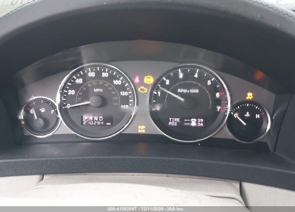 2009 JEEP GRAND CHEROKEE LIMITED VIN: 1J8HR58P09C531517